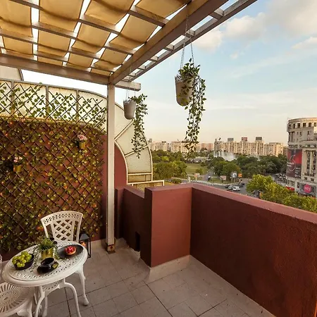 Apartment Rooftop View In - Baroque Apt. Bucharest